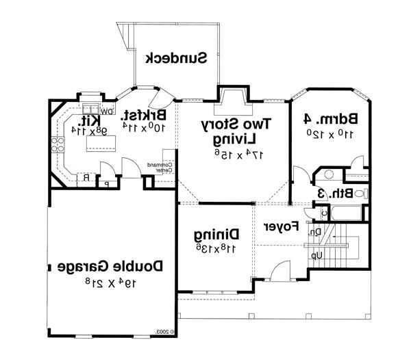 First Floor image of Dupree House Plan